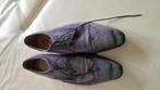 Greve suede broques, Kleding | Heren, Schoenen, Blauw, Zo goed als nieuw, Greve, Loafers