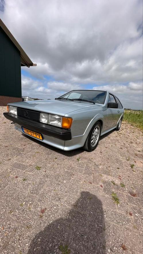 Volkswagen Scirocco 1.8 GT K6 1987 Blauw, Auto's, Volkswagen, Bedrijf, Scirocco, Lichtmetalen velgen, Metallic lak, Panoramadak