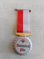 Medaille van Dommelsch bierdopje, Verzamelen, Biermerken, Ophalen of Verzenden, Zo goed als nieuw, Flesopener