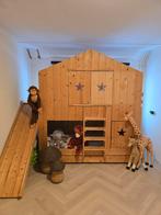Boomhutbed kinderbed met glijbaan, Ophalen of Verzenden, Stapelbed