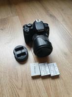 Canon 650D incl 3 accu's, 18-55mm 2.8-4.5 Sigma lens, Spiegelreflex, 18 Megapixel, Canon, Gebruikt