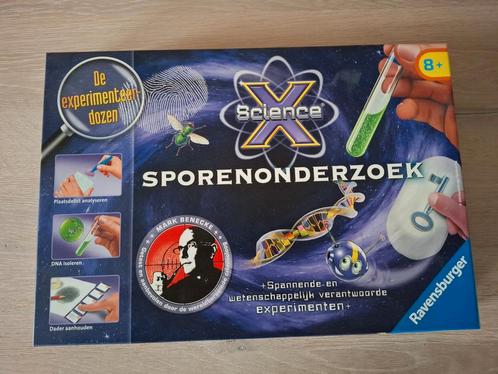 Science X sporenonderzoek, Kinderen en Baby's, Speelgoed | Educatief en Creatief, Zo goed als nieuw, Ontdekken, Ophalen of Verzenden