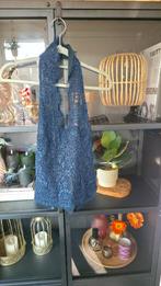 Addy van den Krommenacker Haltertop & Rok - Maat M, Ophalen of Verzenden, Zo goed als nieuw, Blauw