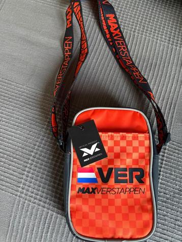 Max verstappen schoudertasje beschikbaar voor biedingen