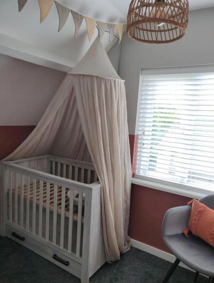 Kidsmill Sem Nautic Ledikant & Commode, Kinderen en Baby's, Kinderkamer | Complete kinderkamers, Zo goed als nieuw, Jongetje of Meisje