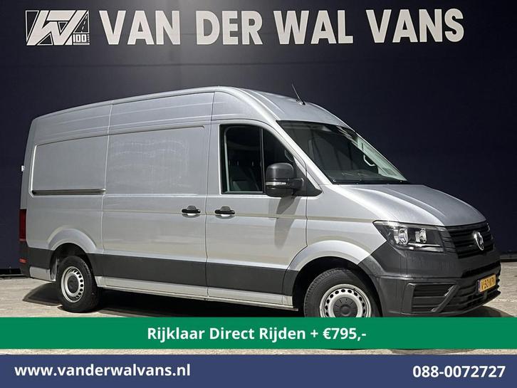 Volkswagen Crafter 2.0 TDI 140pk L3H3 L2H2 Euro6 *Rijklaar D, Auto's, Bestelauto's, Bedrijf, Te koop, ABS, Airbags, Airconditioning