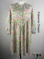 Fabienne Chapot Jurk  (mt: 42) WL/9101, Kleding | Dames, Jurken, Blauw, Maat 42/44 (L), Ophalen of Verzenden, Zo goed als nieuw