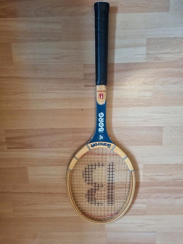Vintage Bancroft Bjorn Borg Champion l2 Tennisracket, Antiek en Kunst, Antiek | Overige Antiek, Ophalen of Verzenden