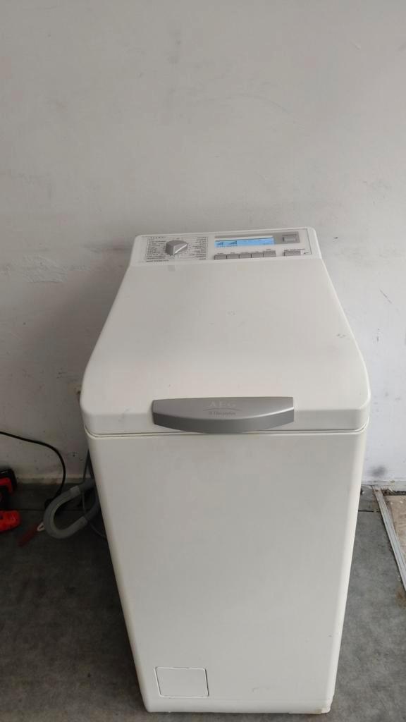 Advertentie – AEG Electrolux Bovenlader Wasmachine, Witgoed en Apparatuur, Wasmachines, Zo goed als nieuw, 85 tot 90 cm, 1200 tot 1600 toeren