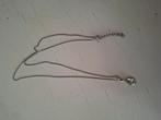 925 zilver ketting 45cm, Sieraden, Tassen en Uiterlijk, Kettingen, Ophalen of Verzenden, Zo goed als nieuw, Zilver, Zilver