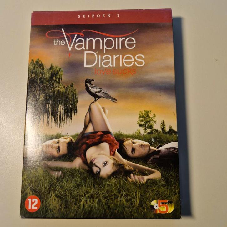 The Vampire Diaries - Seizoen 1 DVD Boxset, Cd's en Dvd's, Dvd's | Tv en Series, Gebruikt, Drama, Boxset, Vanaf 12 jaar, Ophalen of Verzenden