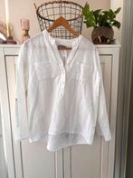Geisha linnen blouse maat L, Kleding | Dames, Geisha, Wit, Maat 42/44 (L), Ophalen of Verzenden