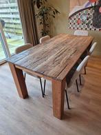 Houten robuuste tafel 180x90, Huis en Inrichting, Tafels | Eettafels, Ophalen, Gebruikt, 50 tot 100 cm, 150 tot 200 cm