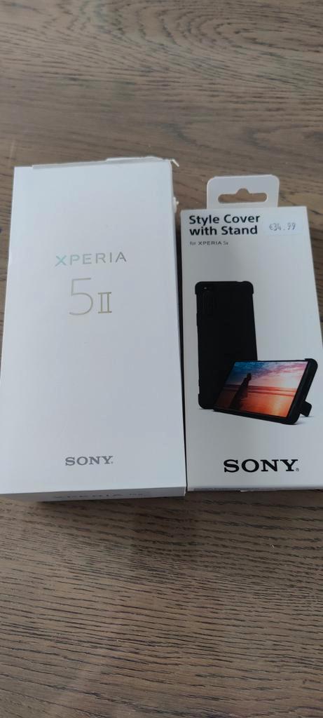 Sony Xperia 5 II inclusief doos en twee originele covers !, Telecommunicatie, Mobiele telefoons | Sony, Zo goed als nieuw, Zonder abonnement