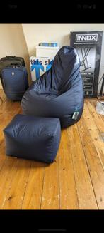 zitzak stoel, Ophalen, Zo goed als nieuw, Blauw, Zitzakstoel