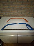 Twee grove Houtzagen / Houtzaag, Ophalen, Gebruikt