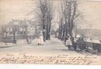 Warga, Haven, 1904., Verzamelen, Ansichtkaarten | Nederland, Verzenden, Voor 1920, Gelopen, Friesland
