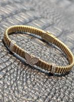 Prachtige flexibel taliaanse model armband 14karaat goud