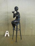 bronzen beeldje, Antiek en Kunst, Ophalen of Verzenden