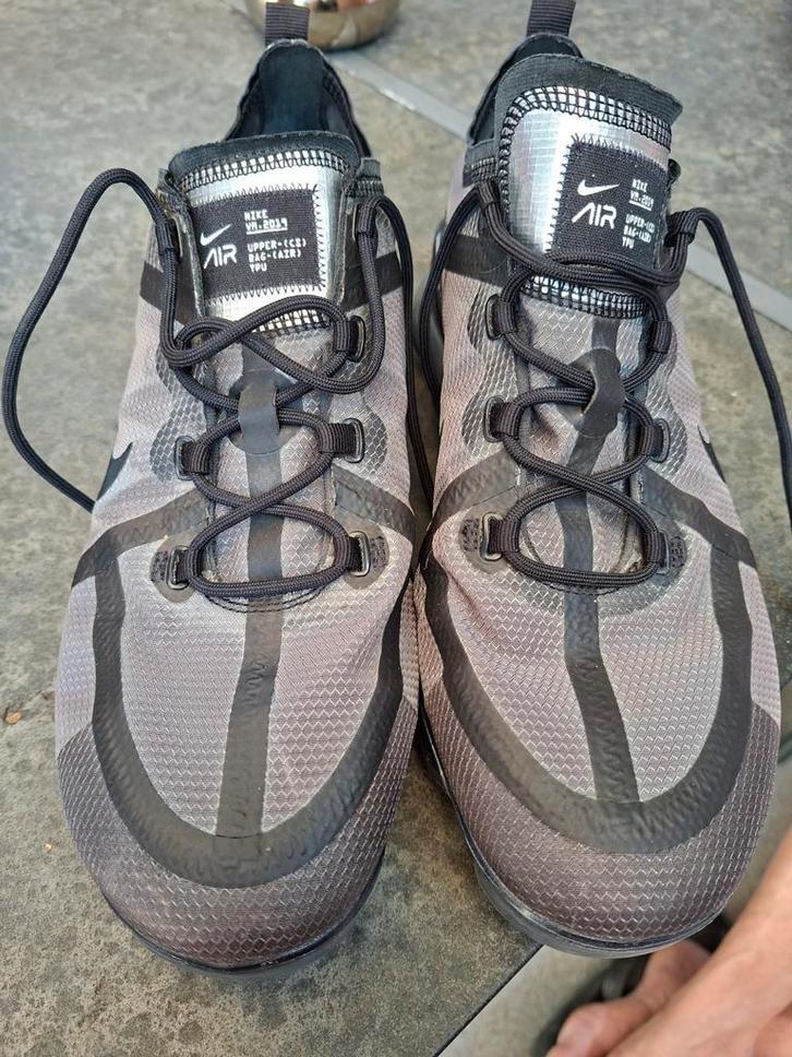 Amper gedragen Nike Air Vapormax 2019 44,5 zonder doos, Kleding | Heren, Schoenen, Zo goed als nieuw, Sneakers of Gympen, Zwart
