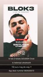Blok3 UTRECHT 31/1 golden circle 2x, Twee personen, Januari