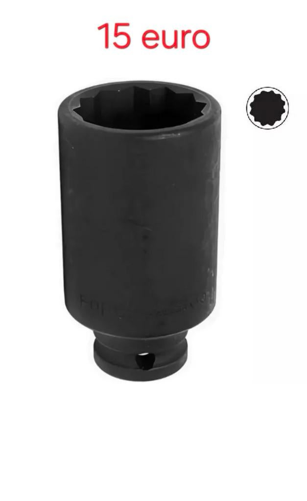 Aandrijfas dop 36. 12 kant. Krachtdop., Auto diversen, Autogereedschap, Ophalen of Verzenden