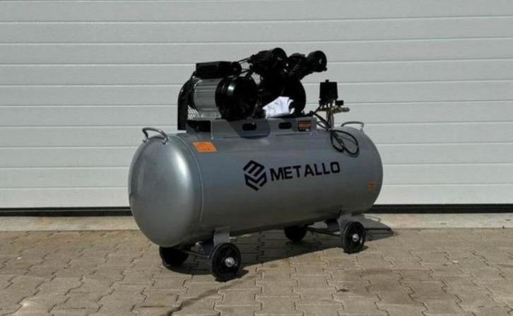 compressor 200 liter en OPRUIMING Hüttenberg Benzine, Doe-het-zelf en Verbouw, Compressors, Nieuw, 6 tot 10 bar, 100 liter of meer