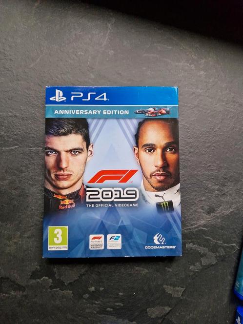 F1 2019: Anniversary Edition (PS4), Spelcomputers en Games, Games | Sony PlayStation 4, Zo goed als nieuw, Racen en Vliegen, 1 speler