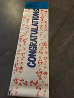 banner nieuw, Ophalen of Verzenden, Nieuw, Versiering, Verjaardag