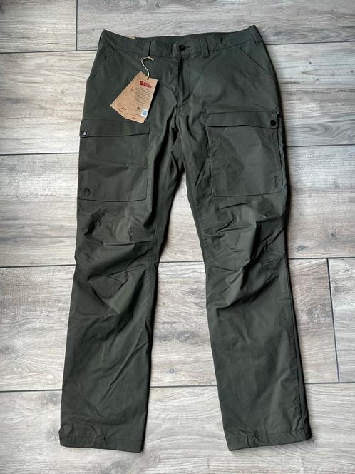 Fjallraven Abisko Hybrid Trail Broek - Nieuw!, Kleding | Heren, Broeken en Pantalons, Nieuw, Maat 52/54 (L), Groen, Ophalen of Verzenden