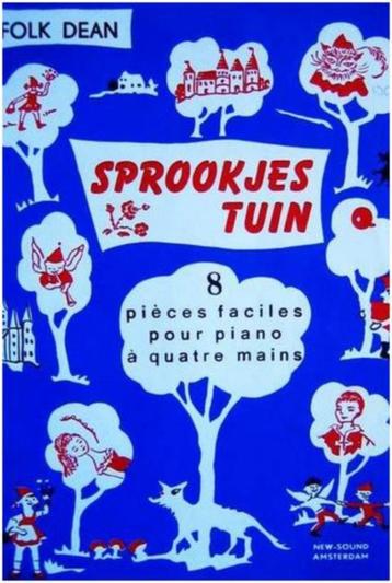 Sprookjestuin- Easy Pieces for Piano 4 Hands - Folk Dean beschikbaar voor biedingen
