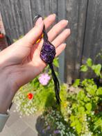 Amethist hanger, Sieraden, Tassen en Uiterlijk, Edelstenen, Ophalen of Verzenden, Nieuw