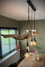 Prachtige hanglamp - drijfhout, Huis en Inrichting, Ophalen, Zo goed als nieuw, Hout, 75 cm of meer