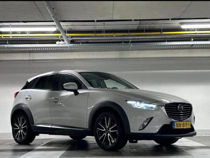 Mazda CX-3 2.0 Skyactiv-g 88KW 2017 Wit, Auto's, Mazda, Particulier, CX-3, 360° camera, ABS, Achteruitrijcamera, Adaptieve lichten