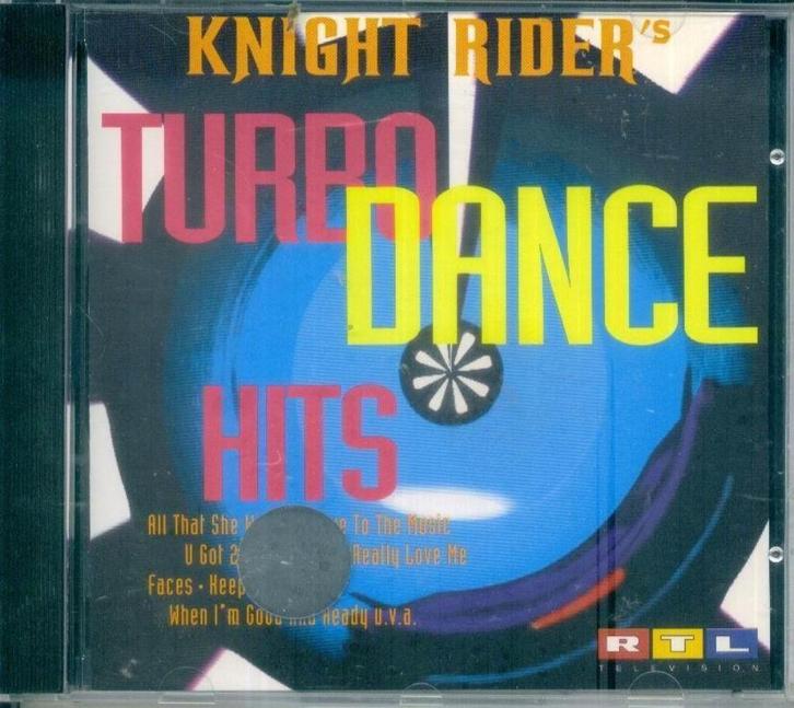 cd van Knight rider's turbo dance hits, Cd's en Dvd's, Cd's | Dance en House, Zo goed als nieuw, Disco, Verzenden