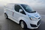 Te koop Ford Transit Custom 2.2 Tdci 114KW 2015 155pk, Auto's, Voorwielaandrijving, Zwart, 4 cilinders, Leder en Stof