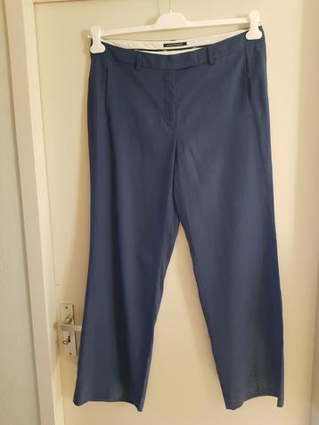 Luisa Cerano blauwe linnen/ katoen pantalon maat 44 NIEUW! beschikbaar voor biedingen