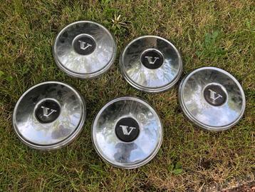3 sets vintage chroom wieldoppen volvo beschikbaar voor biedingen