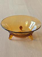 antieke Art Deco fruittest van geperst glas ca. 1920 €20, Antiek en Kunst, Ophalen of Verzenden