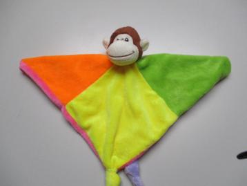Knuffeldoekje - tutteldoekje aapje beschikbaar voor biedingen