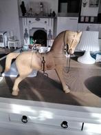 Houten paard decoratie 3040cm, Antiek en Kunst, Kunst | Beelden en Houtsnijwerken, Ophalen of Verzenden