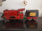 Vintage Trein Tender Stationsklok combinatie 1950 igst, Ophalen of Verzenden