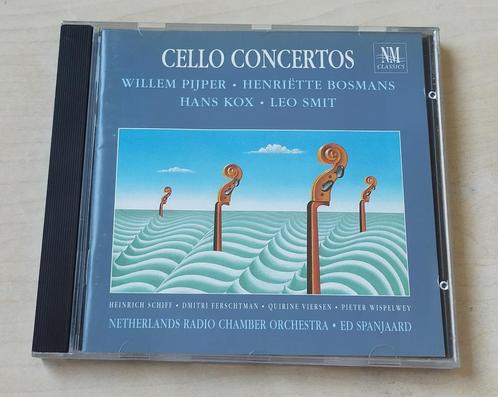 Cello Concertos Willem Pijper Ed Spanjaard CD NM Classics, Cd's en Dvd's, Cd's | Klassiek, Gebruikt, Overige typen, Modernisme tot heden