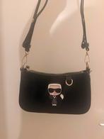 Nieuwe zwarte Karl Lagerfeld schoudertas, Ophalen of Verzenden, Nieuw, Zwart, Schoudertasje