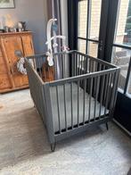 Grijze box, Kinderen en Baby's, Boxen, Ophalen, Gebruikt, Rechthoekig, In hoogte verstelbaar