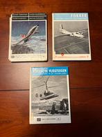 3 oude luchtvaart boekjes oa Fokker, Gebruikt, Ophalen of Verzenden