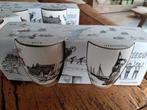 Jet ter Steege " elfstedentocht" mokjes, Nieuw!, Nieuw, Ophalen of Verzenden, Overige stijlen, Kop(pen) en/of Schotel(s)
