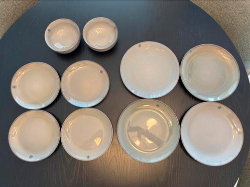 Blokker Serviesset, Huis en Inrichting, Keuken | Servies, Zo goed als nieuw, Bord(en), Overige stijlen, Porselein, Ophalen