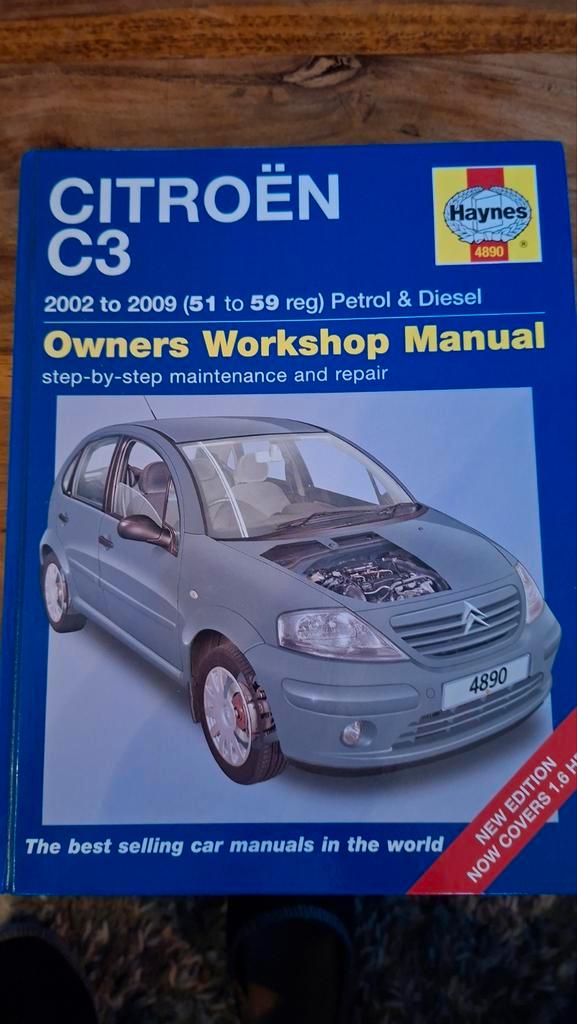 Citroën C3 Haynes Werkplaatshandboek 2002-2009, Boeken, Auto's | Boeken, Zo goed als nieuw, Citroën, Ophalen of Verzenden