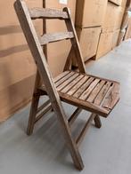Tuinstoeltjes inklapbaar (8 stuks), Ophalen, Gebruikt, Hout, Inklapbaar